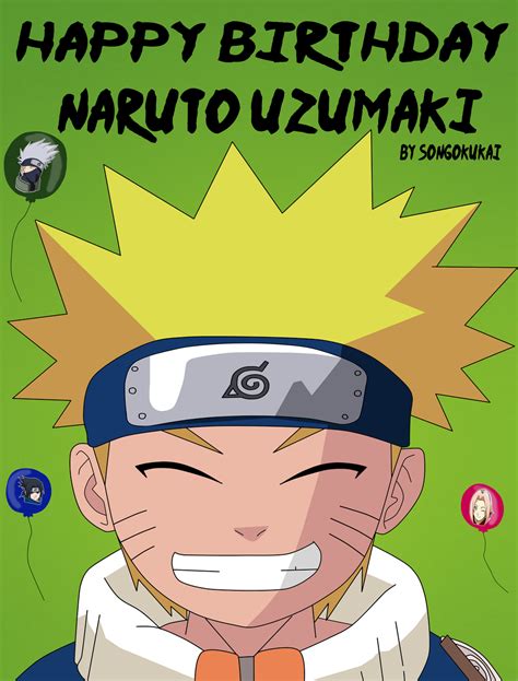 naruto uzumaki birthday